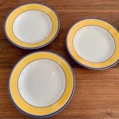 モネの庭 スープ皿 20.5cm 3枚セット ※新品未使用の画像