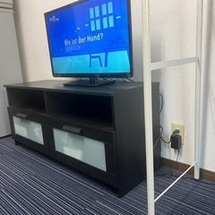 テレビ台　黒　横120cmの画像