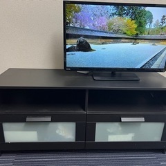 テレビ台　黒　横120cm