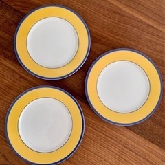 モネの庭 ケーキ皿 18cm 3枚セット ※新品未使用の画像