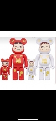 BE＠RBRICK 達磨 ペコちゃん & ポコちゃん 100% & 400%