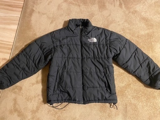 ノースフェイスダウンLブラック