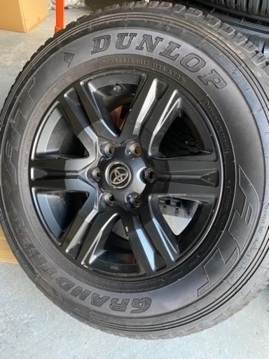 ハイラックス 純正ホイール