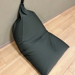 ゆったり座れるビーズソファ(ほぼ新品)の画像