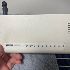 【中古】I-O DATAスイッチングハブ8