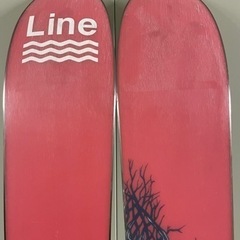 Line Sir Francis Bacon190cm スキー板ビンディング付きの画像