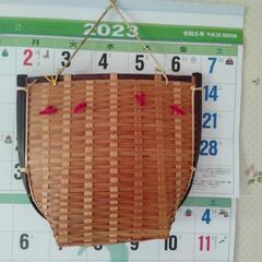 川崎大師　縁起物　ザル　七福神　家内安全　商売繁盛　壁掛けの画像