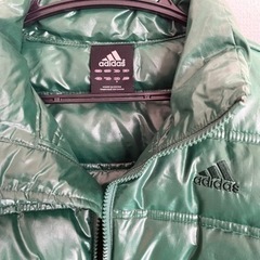 men'sダウン adidas  アディダス   Sサイズ（グリーン）【値下げ交渉可】 の画像