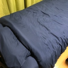 掛け布団　敷き布団　枕セットの画像