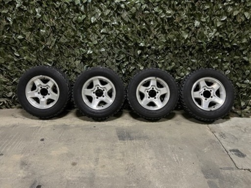 成約済み　ジムニー　TOYO トランパス　マッドタイヤ　4本セット　ホイール付き