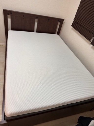 エマスリープ ダブルマットレス ベットフレームセット