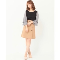 INGNI 袖異素材7分袖トップス 🌟 発送も可能です。