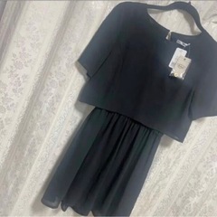 タグ付き新品未使用 黒 ワンピース