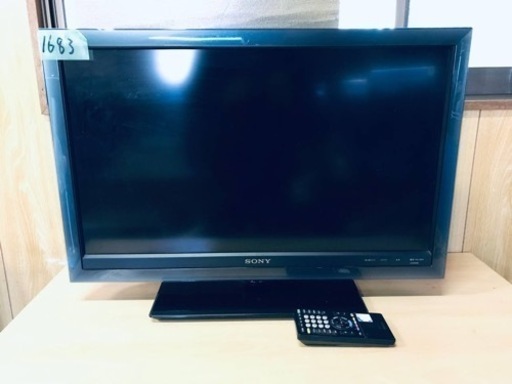 ②1683番 SONY✨テレビ✨KDL-32F5‼️