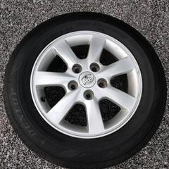 トヨタ純正ホイル付　2022年製　タイヤ(ダンロップ)4本