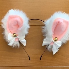 猫耳カチューシャ　鈴つき