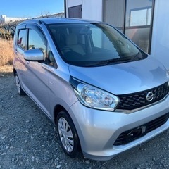 日産ディズ　車検２年取得　新品タイヤ＋シートカバー取付無料