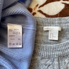 セーター2枚の画像