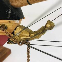 N7880 帆船模型 1869 CUTTY SARK カティサーク 木製模型の画像