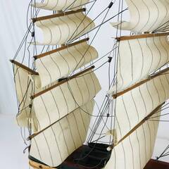 N7880 帆船模型 1869 CUTTY SARK カティサーク 木製模型の画像