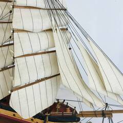 N7880 帆船模型 1869 CUTTY SARK カティサーク 木製模型の画像