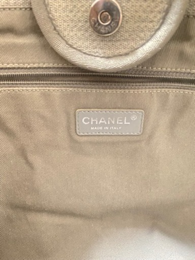 【正規品】CHANELバッググレー