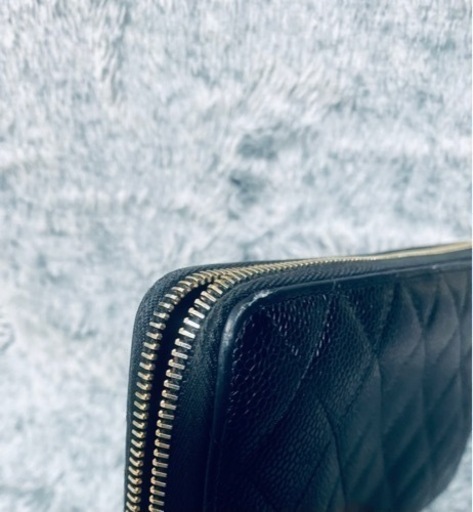 【正規品】CHANEL長財布黒革