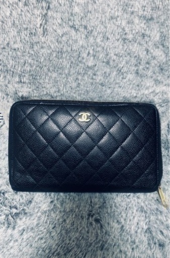 【正規品】CHANEL長財布黒革