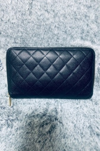 【正規品】CHANEL長財布黒革