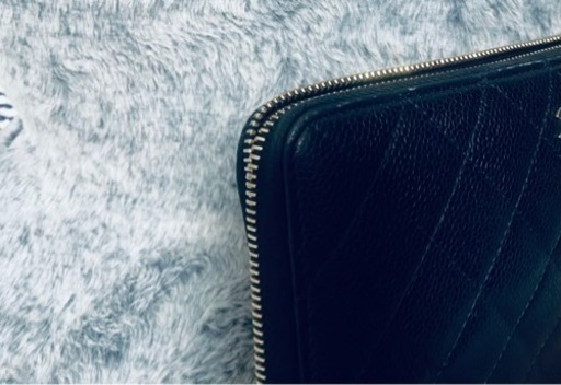 【正規品】CHANEL長財布黒革