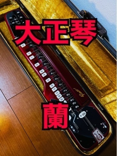 スズキ　電気 大正琴　蘭 ソプラノ SUZUKI エレキ　ハードケース　鍵付き スズキ 大正琴 蘭 ソプラノ スズキ 電気 大正琴 蘭 ソプラノ SUZUKI