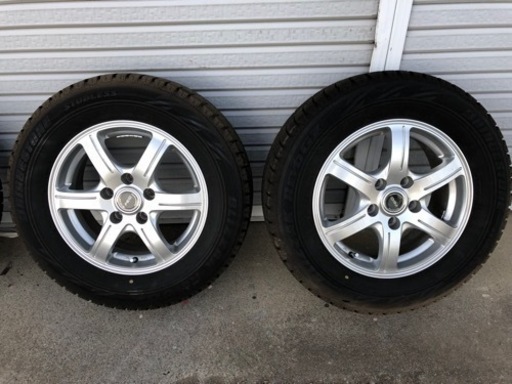 【引き取り限定】スタッドレスタイヤ　205/65R15 アルミセット
