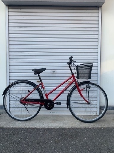 ☆前後タイヤ新古品☆ 26インチ LEDオートライトシティー　防犯登録料込!! [No.233]