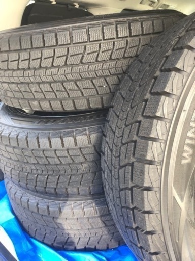 スタッドレスタイヤ225/60R18 4本　ホイール付　2020年式