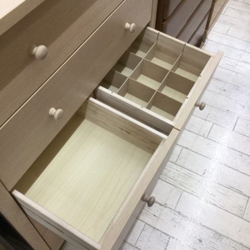 【✨お値段以上⁉️ナチュラルテイスト❗️仕切りあり❗️子供部屋❗️1人暮らし❗️】定価¥41,200 NITORI/ニトリ 5段ハイチ