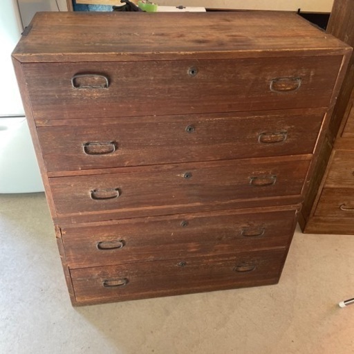 中古桐ダンス