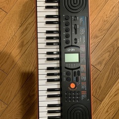 CASIO SA-76電子キーボード　1回ほど使用