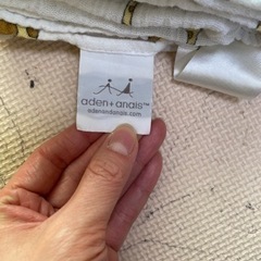 エイデンアンドアネイ　おくるみ&エプロンセットの画像