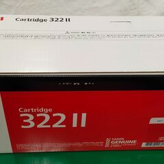Canon純正トナー322II (黒)の画像