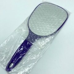 未使用■レトロ■手鏡■紫色■