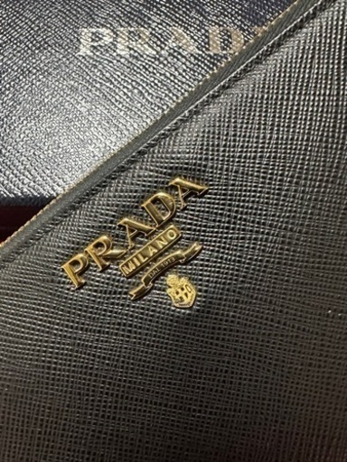 PRADA  ラウンドファスナー　長財布　サフィアーノ　1ML506  ブラック　本日限定