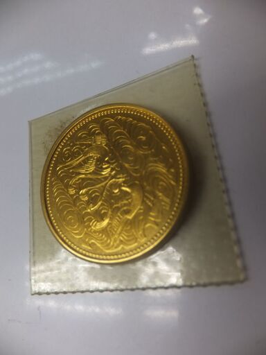 10万円金貨　天皇陛下御在位60年記念　天皇陛下御即位記念　十万円金貨　2種類