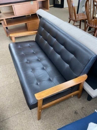 k4★2人掛けソファー★おしゃれ★大きすぎず◎カリモクみたいな感じ♪