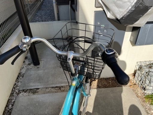 自転車・自転車カバーも差し上げます。　✳︎後輪空気抜けているかパンクしてます