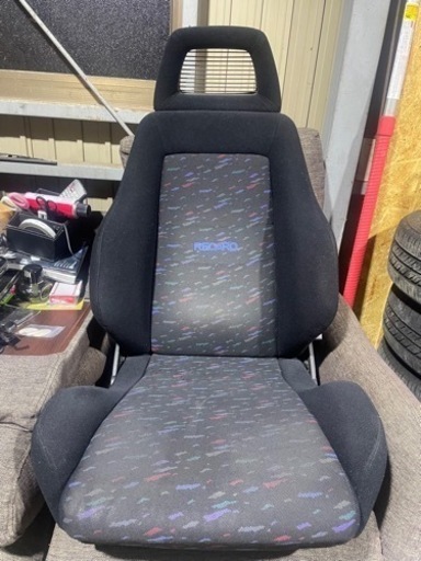 美品、修理済みレカロシート　LX？　希少ルマンカラー