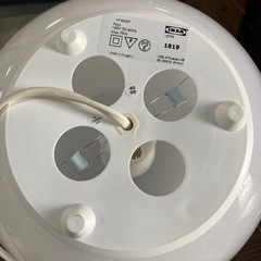  IKEA イケア ガラス製 テーブルランプ Fado B0327 電球色 フロアライト 間接照明 置き据えタイプの画像