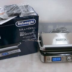 【引取限定】デロンギ マルチグリル BBQ & コンタクトグリルプレート 中古美品 使用感無し CGH1011DJ DeLonghi 【ハンズクラフト八幡西店】