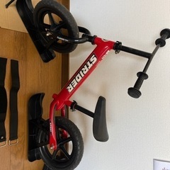 ストライダーとスノーアタッチメント