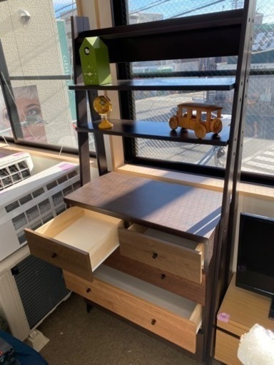 k9★シェルフ★キャビネット★チェスト★本棚★小さいキズあり★モデルルームより買取♪