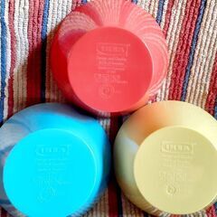 🍽️IKEA 小皿 カップ カラフル5点セット 未使用品の画像